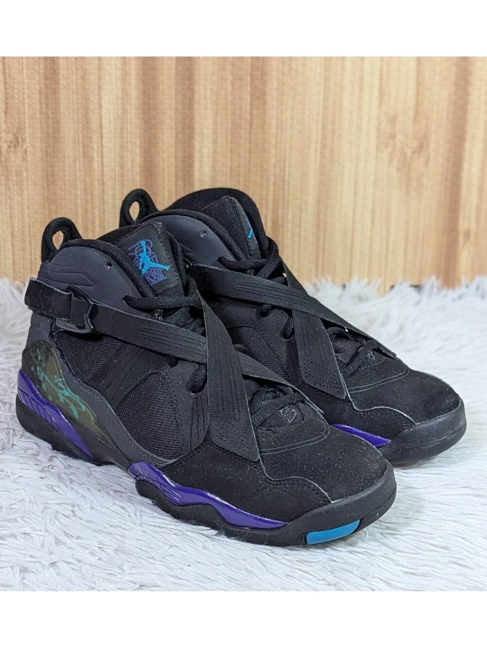 Size 6 - Air Jordan 8.0 Aqua - 467807-009